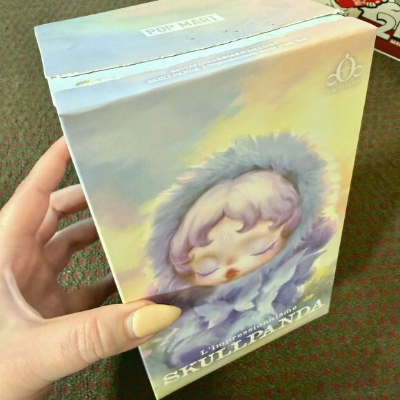 POP MART Skullpanda L'impressionnisme Series - AMBER - OPEN BOX - Authentic - Picture 7 of 11